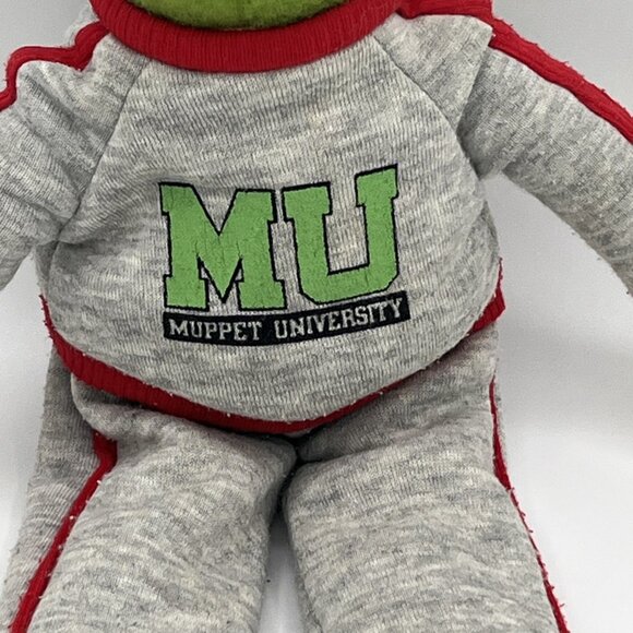 Vintage Kermit The Frog Plush Toy Muppet University Jim Henson 1989 15” - Picture 2 of 10